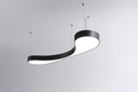 Lampara FPMI002-07400B MI-BUBBLE-02 L=1390mm, Suspendido, Abajo, Helado, 4000 K, (2)