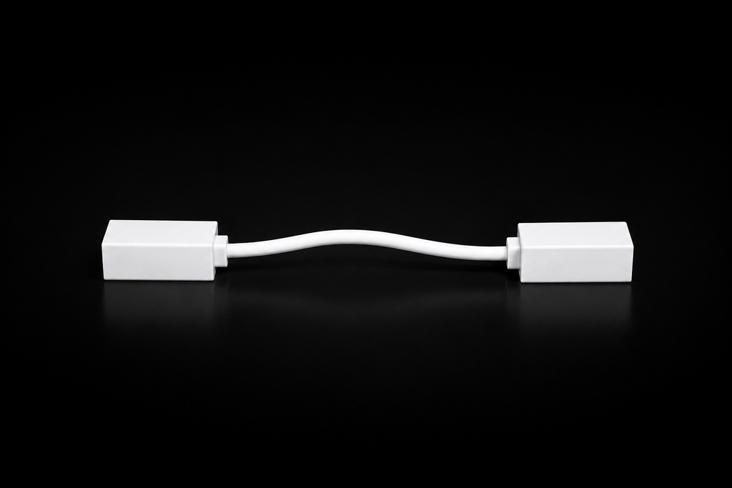 Conector T23U05 WH para Riel Magnético T2510 de 23 mm x 280 mm Blanco Ultra (2)