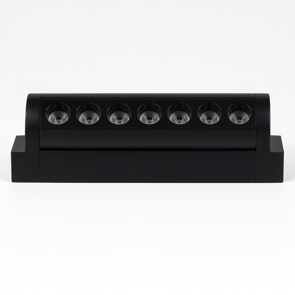 Lampara Magnética de Riel 5W 3000K 147mm 24° 48 V 115*33*52 mm Recesada TX2430-5 BK Magnético (2)