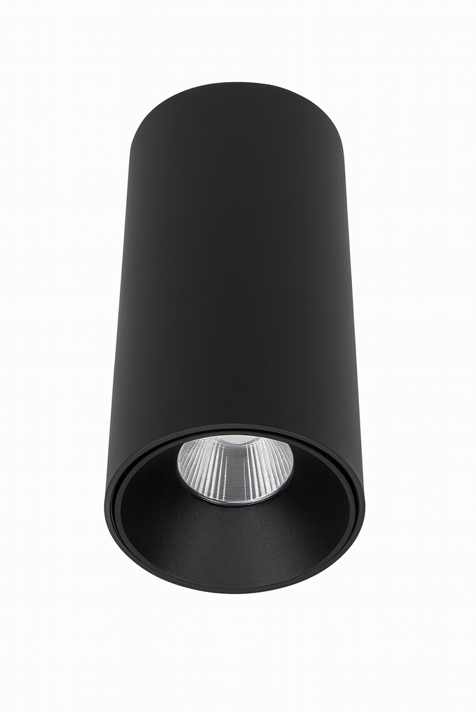 Foco Superficie 9w 4100k LZ-GR303 Negro 45° 100X75 mm 85-265V recesada (2)