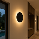Aplique 6W 3000K LBD4450-6w Pared LED Negro 130 mm 100-240V IP-65 Redondo (3)