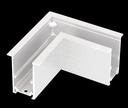 Conector Curvo T2401L WH 90º Magnético Horizontal Blanco 52*54*30cn para Riel T2510 (2)