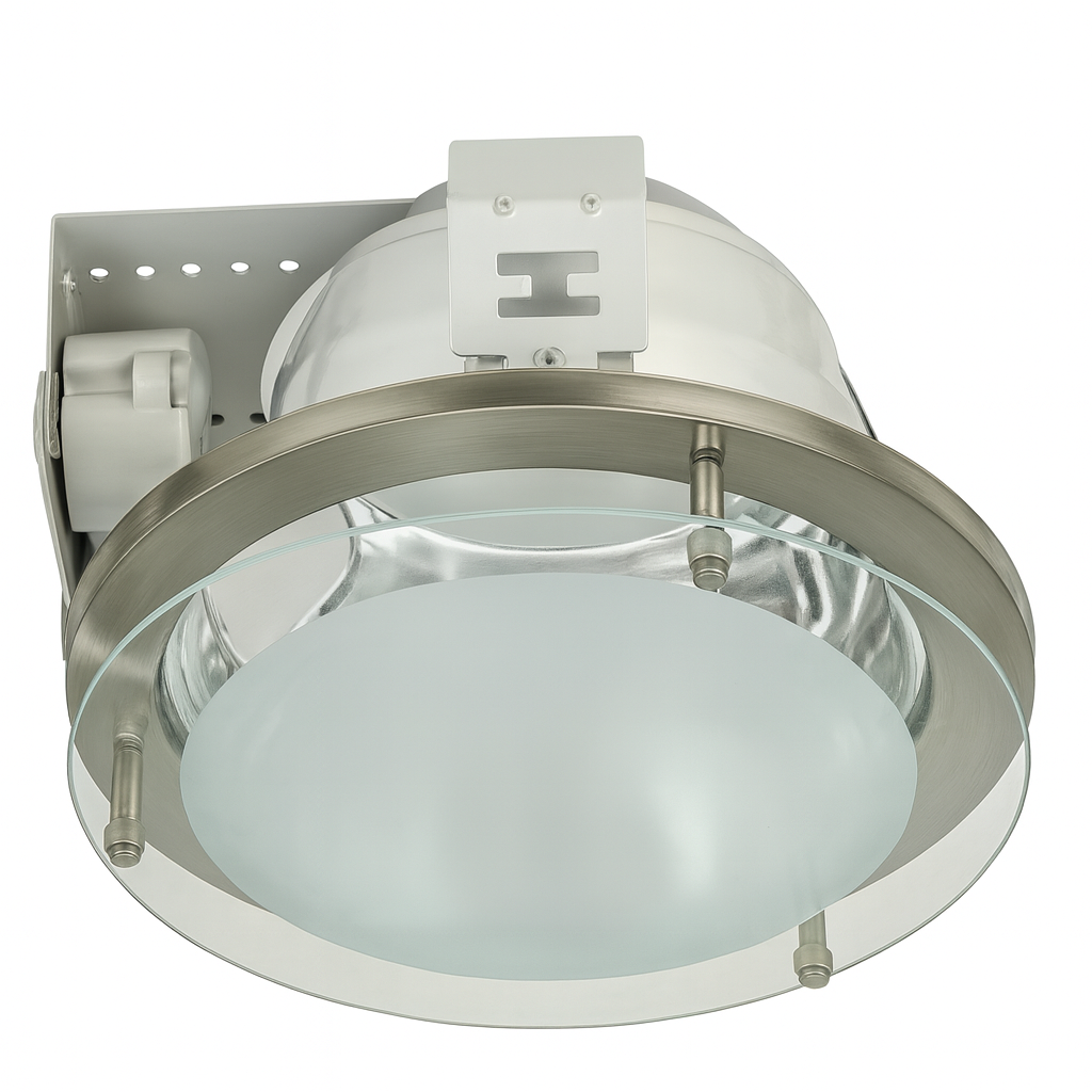 Empotrable de Ahorro Ø F3-80T 8″ con Cristal Suspendido Evoligth (2)