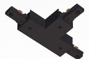 Conector para Riel T 2 Fases (Líneas) Negro (2)