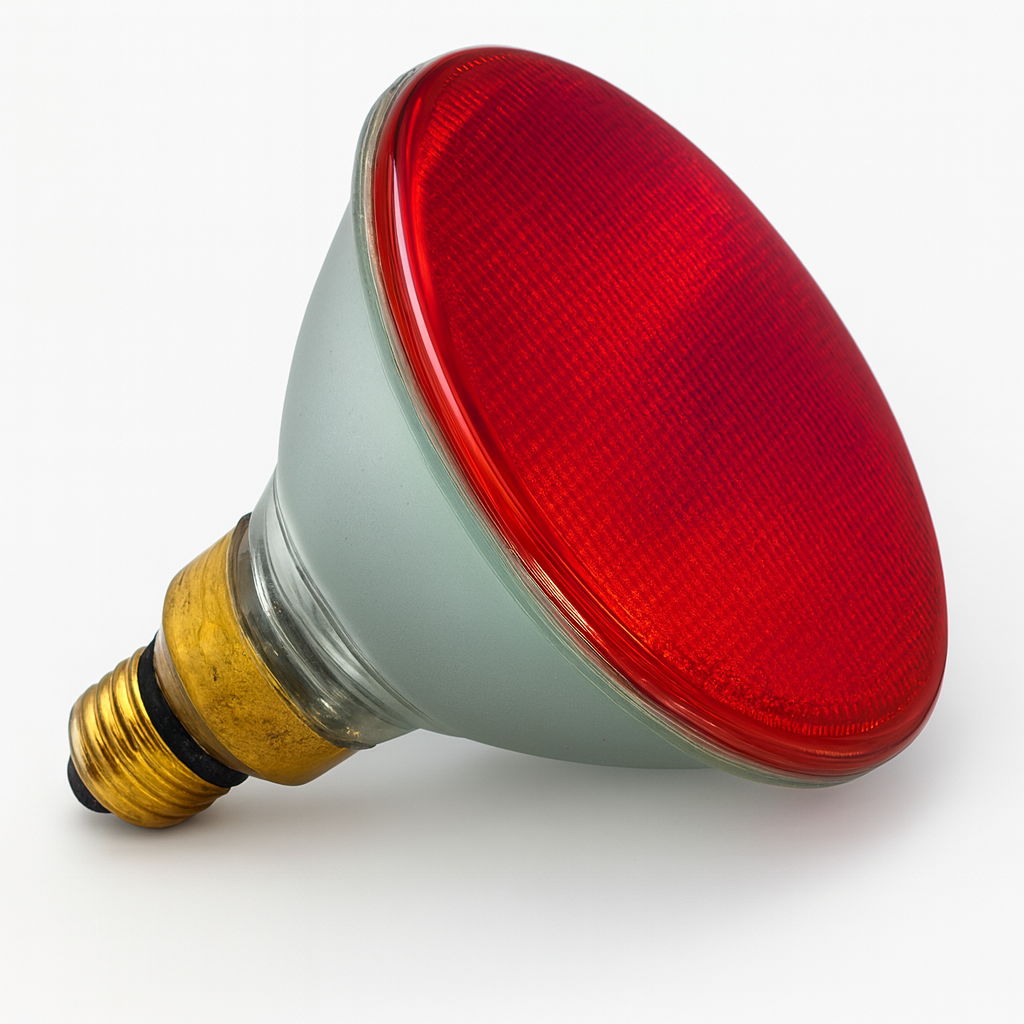 Reflector PAR-38 75W Halógeno 120V Rojo (2)