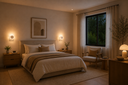 Aplique 7W 3000K LXD0840F-7 c/Swicht WH Blanco 150*86*145 100-240V EVOLIGHT de Cabezal (3)