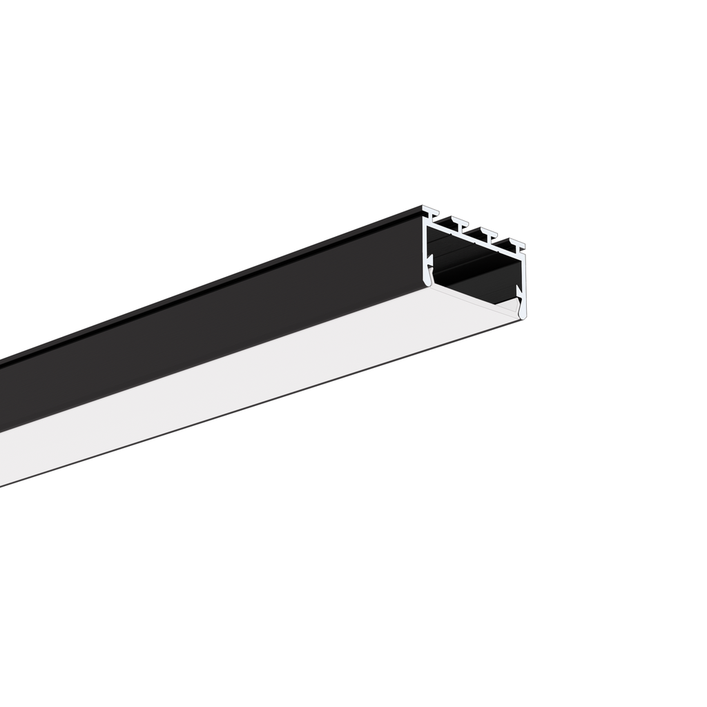Perfil A00758A07_2 Negro GIZA-LL Aluminio KLUS (2)