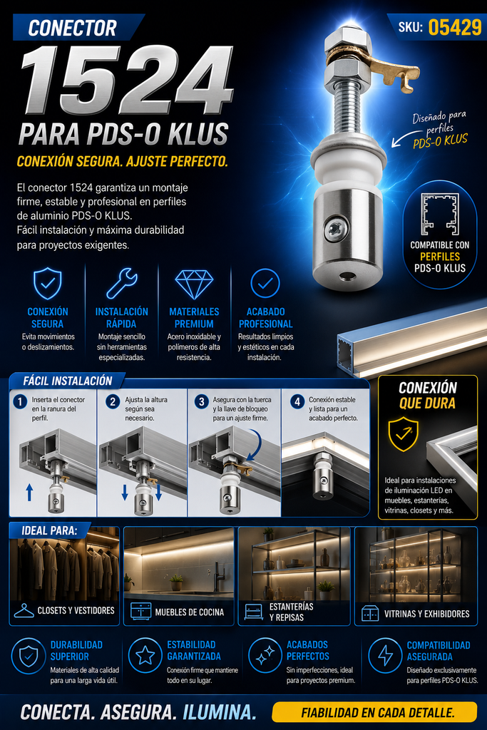 Conector 1524 PARA PDS-O KLUS