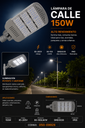 Lampara de Calle 150W 85-265V TG118-200 90-100LM/W SMD3030