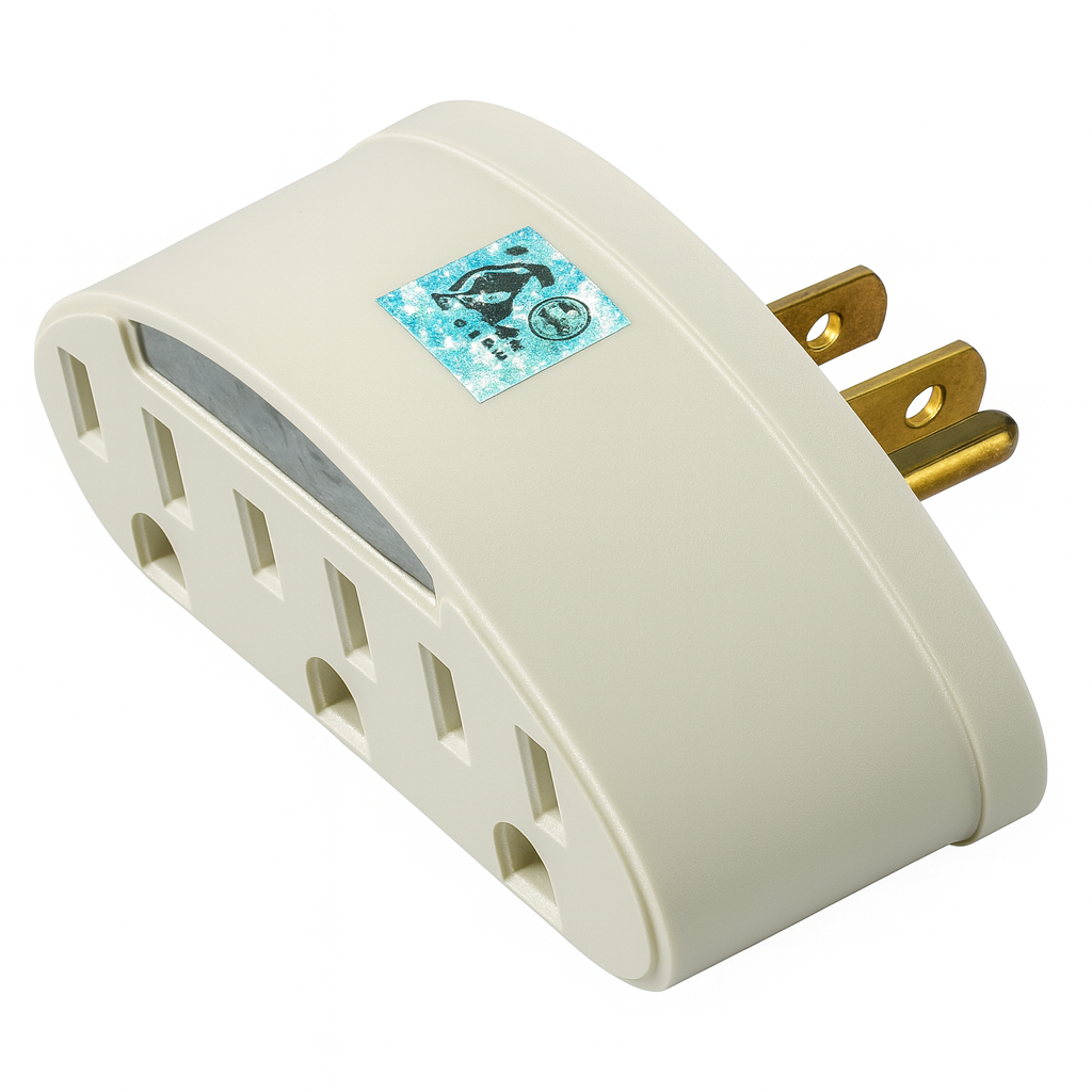Tomacorriente 3/1 C/Luz 110V 60Hz U68L