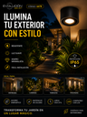 Foco Superficie GU-10 D27410 Basculante Negro 96X100 POLY ROOMLUX