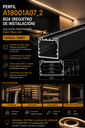 Perfil A18001A07_2 BOX (Registro de Instalación) KLUS