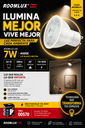 Bombillo 7W 4000k GU-10 B5585 560lm 38º 110-265V ROOMLUX