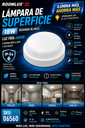 Lámpara de Superficie 18W 6000K B74320 Redonda Blanco IP-54 175 m/m 1440Lm