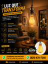Bombillo 2w 1800k E-27 BY-A60OFA Vintage A60 Ambar 110V-130V