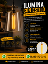 Bombillo 2w 1800k E-27 BY-T30OFA Vintage T187 Ambar 85-265V