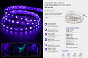 Cinta 15W Ultravioleta SMD 2835 SECOLA1 120 LR//M 12v IP-33