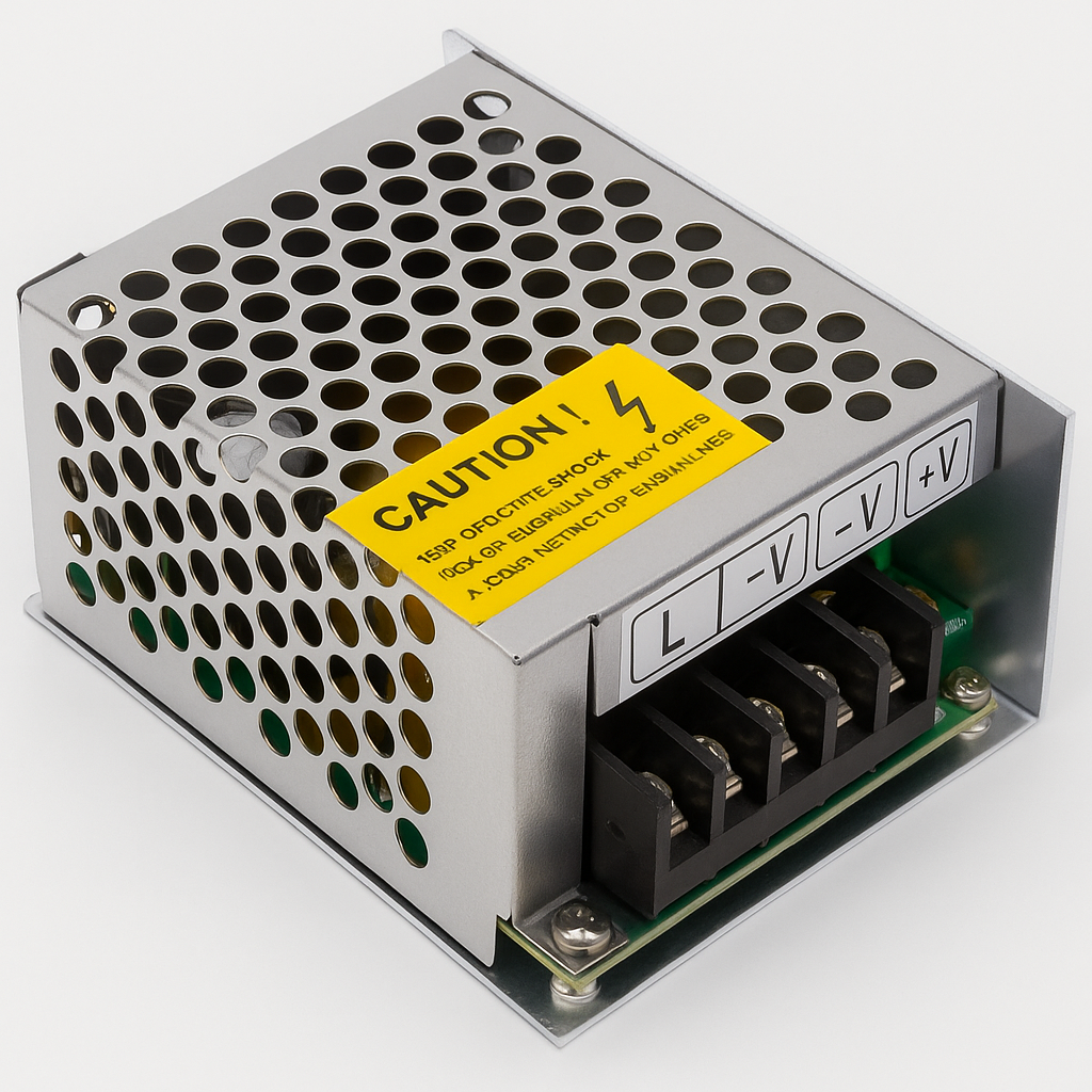 Driver 25W LQ-25-12V 2 amp 110-240V IP20 ELECLUZ (FUENTE DE ALIMENTACION)