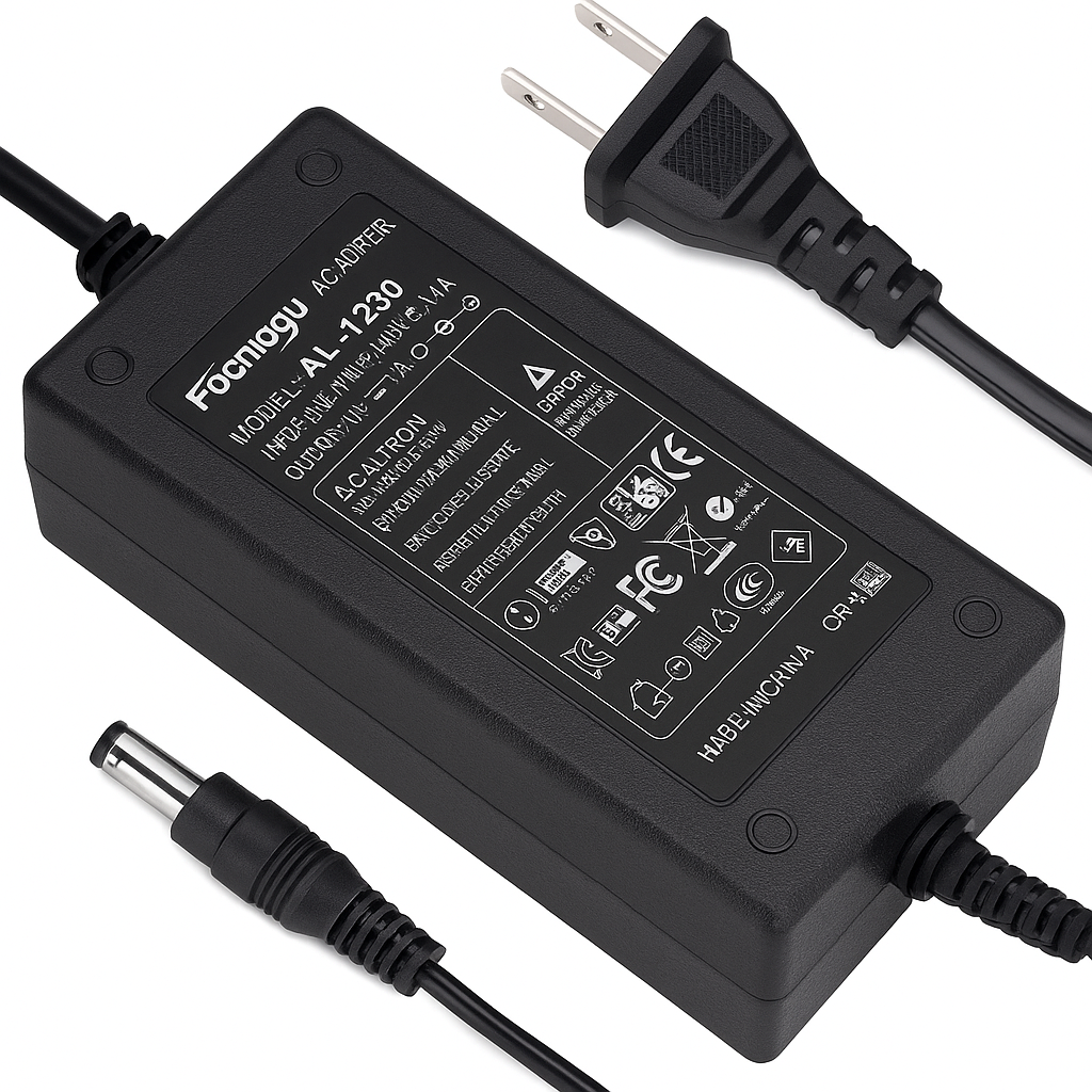 Driver 72W 12v 9A IP-44 100-240V C/ENCHUFE