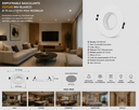 Empotrable Basculante D27345 WH Blanco Ø 75 mm (110*27) POLY ROOMLUX