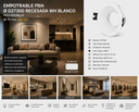 Empotrable Fija Ø D27300 Recesada WH Blanco Ø 75 mm (88*32) POLY ROOMLUX