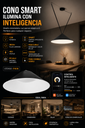 Cono 12w SMART LRX1114Z-12 para Correa SOBEU 350*125 PC/ALU SMART 48V 960lm OSRAM