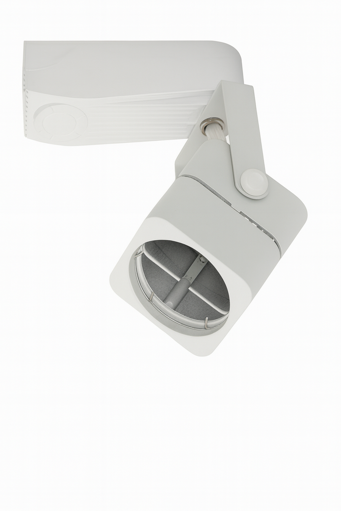 Foco de riel GU-10 CS-14 WH BLANCO 2 LINEAS