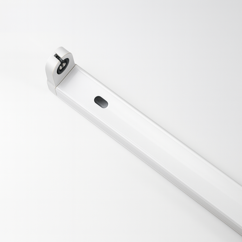 Cajetín para Base de Tubo Fluorescente 18W T8 1.20MM