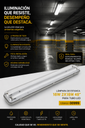 Lampara de Estanca 18W 2X18W 48¨ para Tubo LED Elecluz