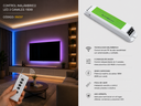 Control Inalámbrico LED 3 Canales 180W
