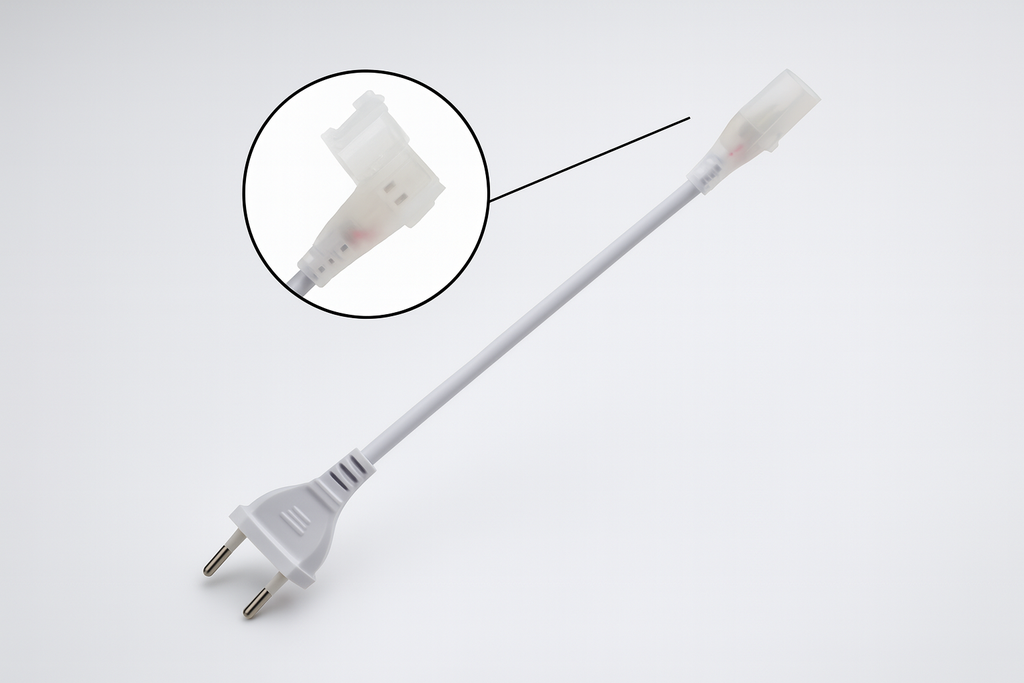 Enchufe manguera LED IP-65 DE 110V AC/DC