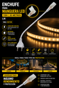 Enchufe para Manguera LED 110V 30 Metros LN