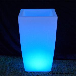 Maceta LED RGB PBG-3040F (40X40X70CM)  (tarro)