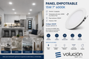 Panel Empotrable 15w 7" 6000K B29705-15 900LM ROOMLUX