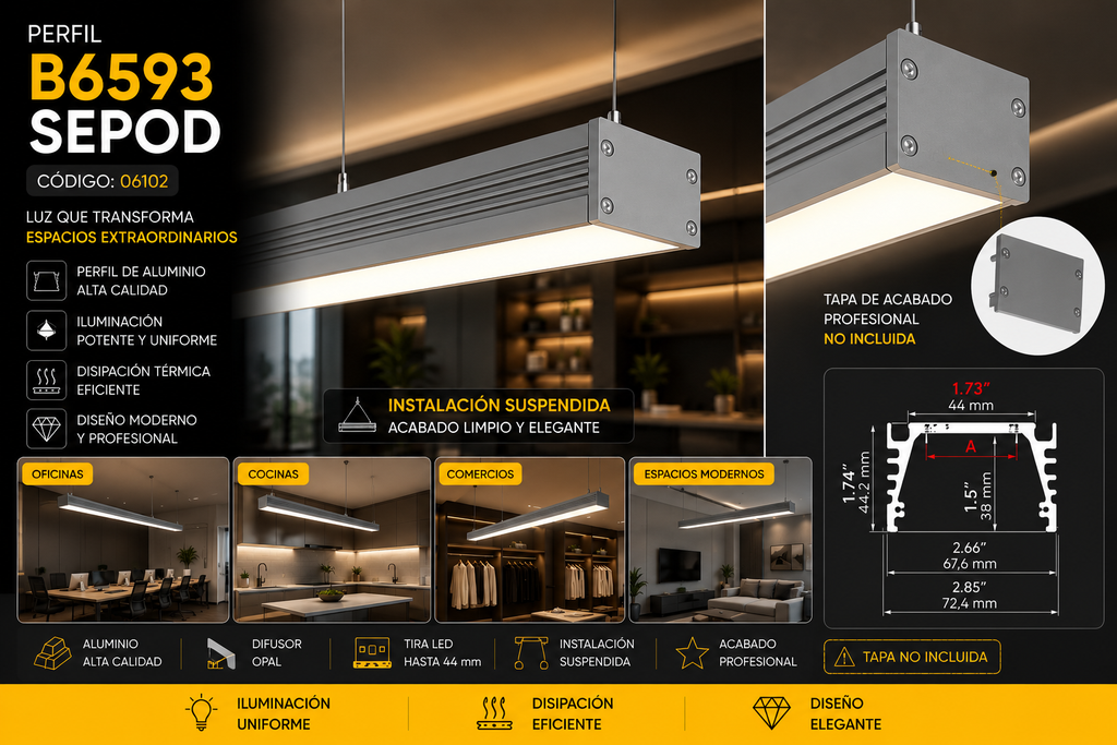 Perfil B6593 SEPOD KLUS