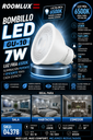 Bombillo 7W 6500k GU-10 B5585 38º 110-130V ROOMLUX