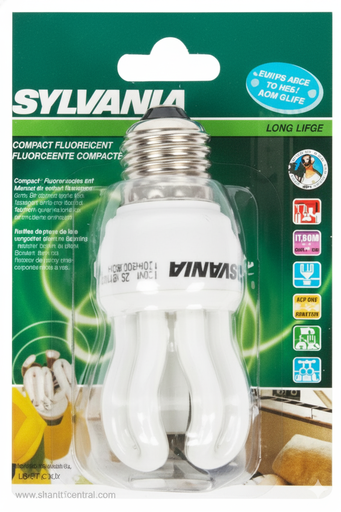[00493] Bombillo 11w 2700k fluorescente NANO PURIFICADOR DE AIRE SYLVANIA