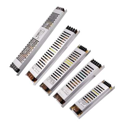 [02779] Driver 200W 24v DS-200-24 8.3A  AC110-220V 315x55x20 (EXTRA PLANO) IP-20 LED ELECLUZ