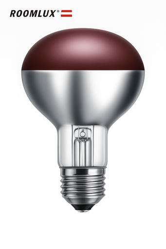 [00633] Reflector Infrarrojo 200W R125 110V E-27 Rojo