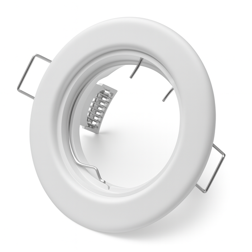 [01132] Empotrable GU-10 TS53 WH Ø Blanca Ø 60 mm (80*31) de acero EVOLIGHT