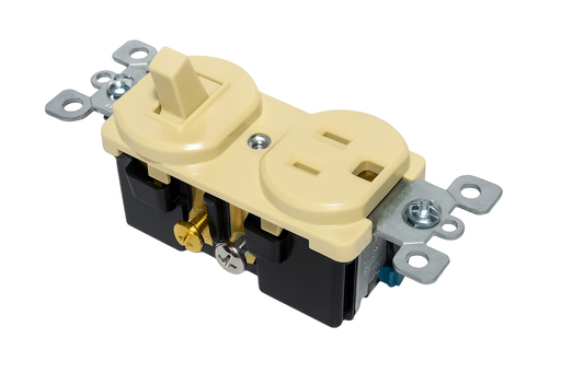 [04372] INTERRUPTOR TOMACORRIENTES VINTAGE T/LEVITON SR1