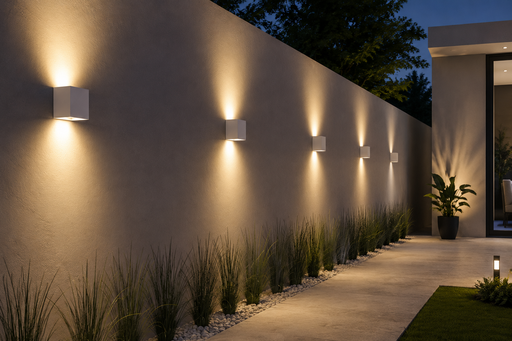 [06631] Aplique 6W 3000K LBD3010B-6X Cubo WH 2X3W Blanco 85-265V 2X3 IP-65 EVOLIGHT