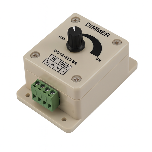 [02775] Dimmer 96w 8A manual 12-24V LED switch monocromático (atenuador)