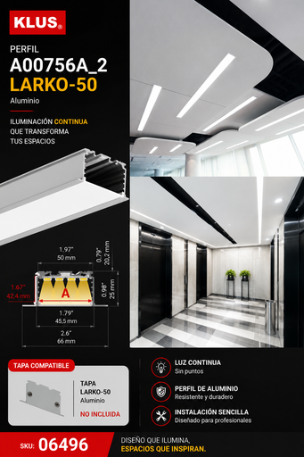 [06496] Perfil A00756A_2 LARKO-50 KLUS