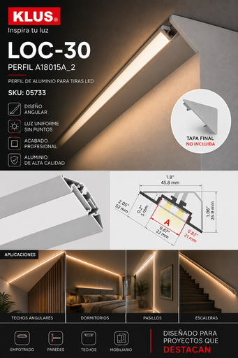 [05733] Perfil A18015A_2 LOC-30 KLUS