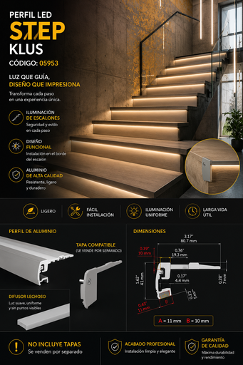 [05953] Perfil A18042 STEP KLUS