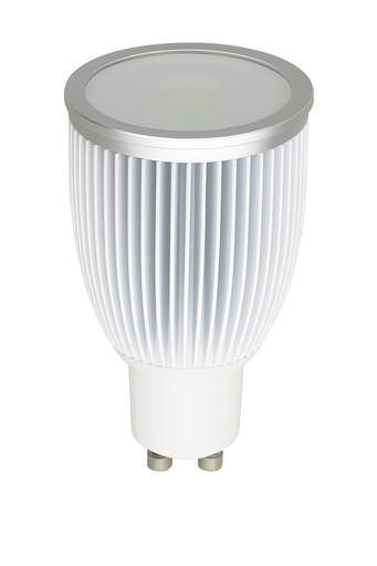 [00663] BOMBILLO 6W 3000K GU-10 dimeable 110V de aluminio ELECLUZ