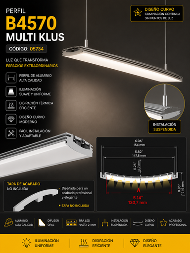 [05734] Perfil B4570 MULTI KLUS