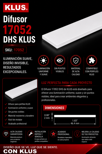 [17052] Difusor 17052 DHS KLUS