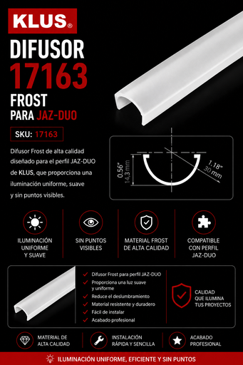 [17163] Difusor 17163 Frost JAZ-DUO KLUS